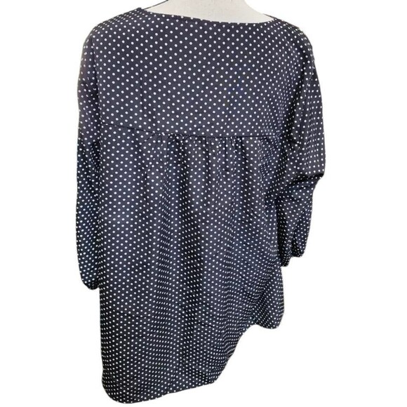 Glitzy Girlz Size 1X Embroidered Peasant Top Hippie Boho - Picture 5 of 8